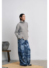 Rabens Saloner Patchwork knit sweater - Anli