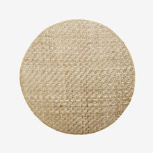 Round seagrass placemat