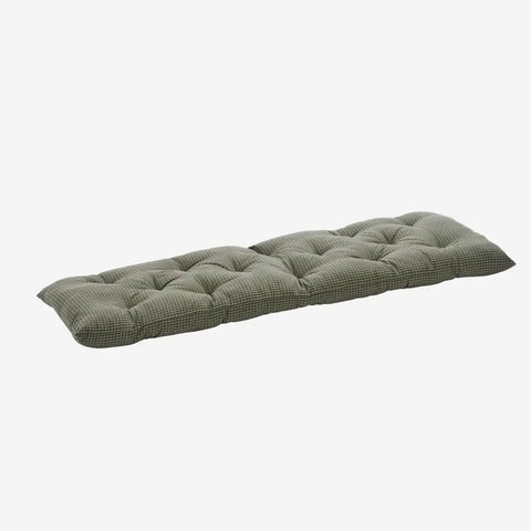 Checked cotton mattress 45x125 cm
