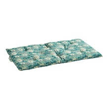 Madam Stoltz Printed Cotton Mattress 60cm x 100cm Pool green grey white