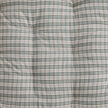 Madam Stoltz Printed Cotton Mattress 70cm x 180cm stone blue, off white, bordeaux