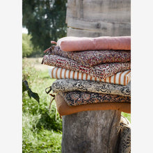 Madam Stolz Striped cotton chair pad