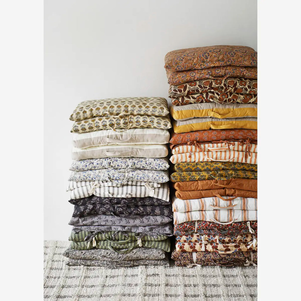 Madam Stoltz Printed cotton mattress 60x100cm