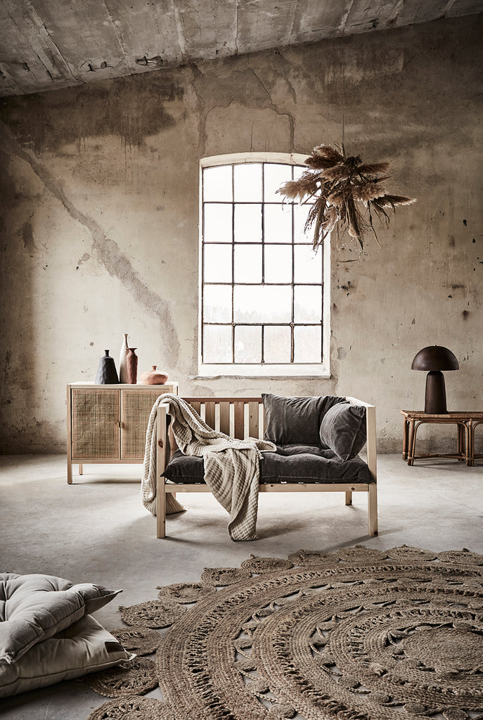 Fungi Table Lamp L Rusty Brown