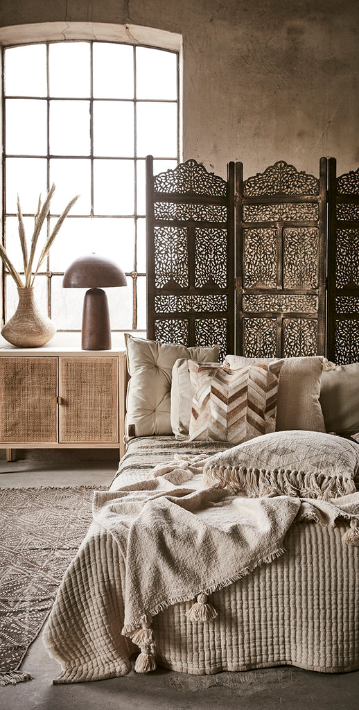 Fungi Table Lamp L Rusty Brown