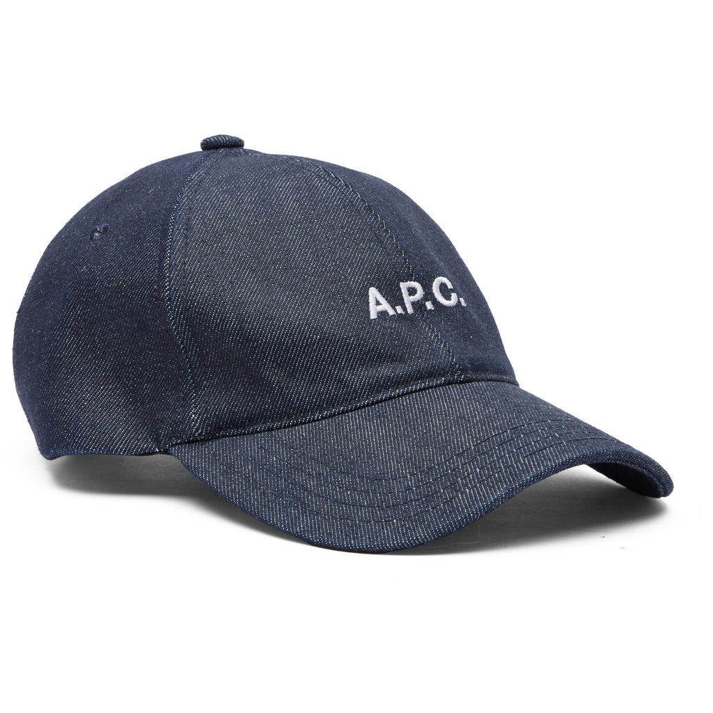 A.P.C. Accessories CASQUETTE CHARLIE - Indigo