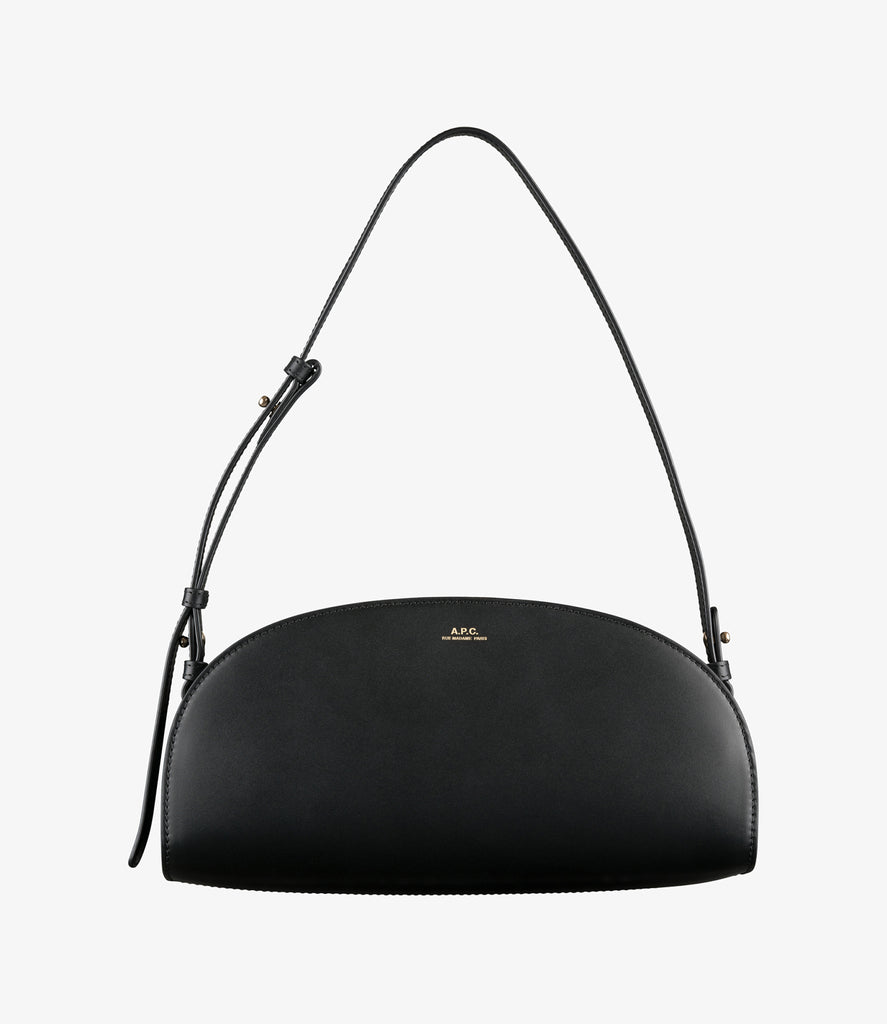 A.P.C. Bags SAC DEMI-LUNE SHOULDER - LZZ BLACK