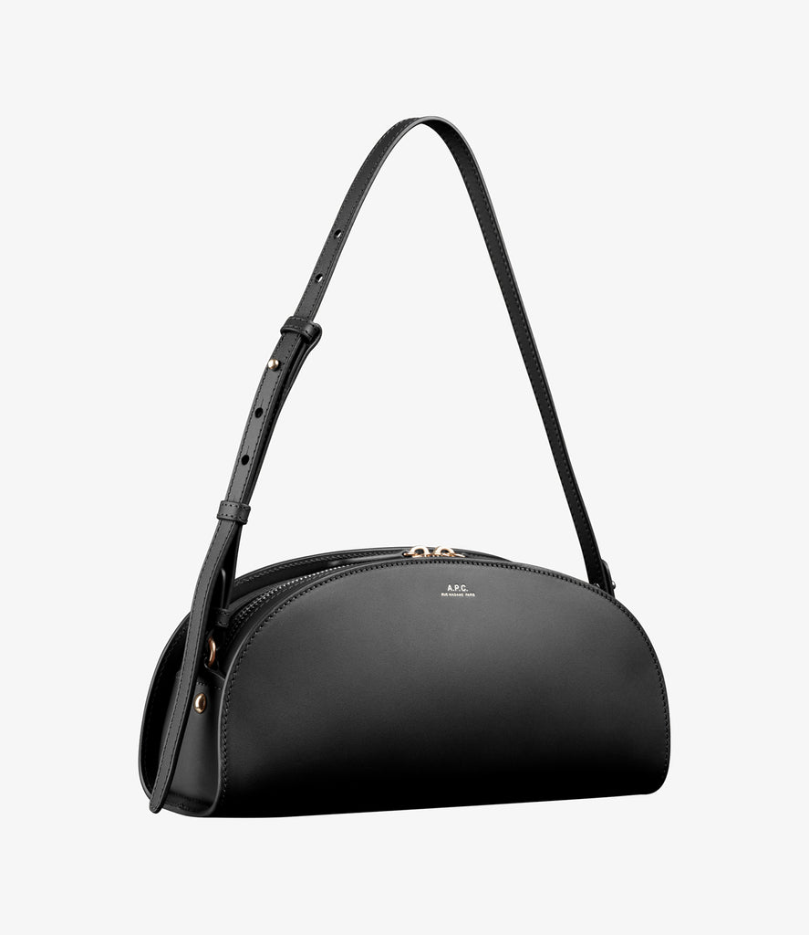 A.P.C. Bags SAC DEMI-LUNE SHOULDER - LZZ BLACK