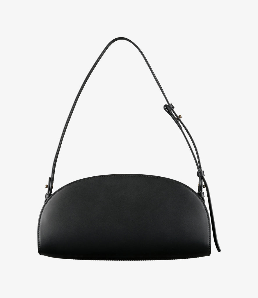 A.P.C. Bags SAC DEMI-LUNE SHOULDER - LZZ BLACK