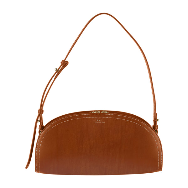 A.P.C. Bags SAC DEMI-LUNE SHOULDER - CAL AMBRE