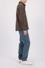 A.P.C. Mens SURCHEMISE BAPTISTE Thick burgundy overshirt