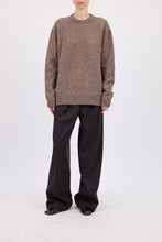 A.P.C. Women PULL CANDICE - BAE TAUPE Loose-fit taupe brown sweater