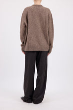 A.P.C. Women PULL CANDICE - BAE TAUPE Loose-fit taupe brown sweater