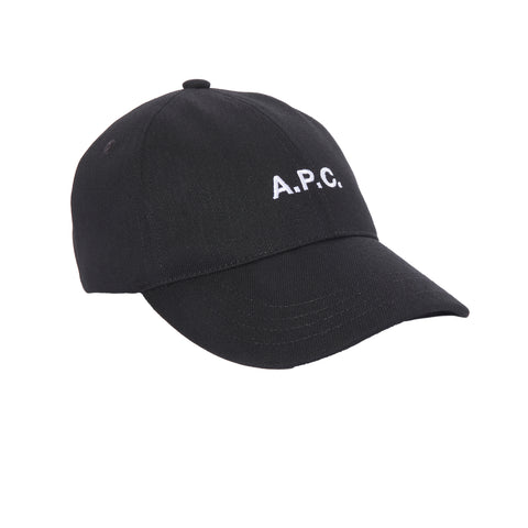 A.P.C. Accessories CASQUETTE CHARLIE - Black