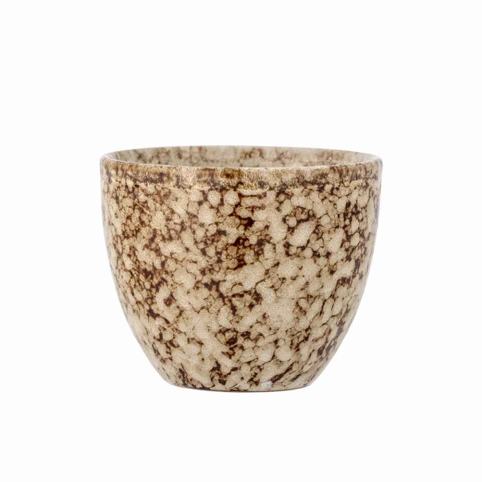 Paula Cup, Brown, Stoneware