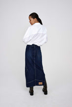 Rabens Saloner Patchwork Denim Skirt - Joella