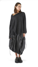 Rundholz AW25 1530703 pullover crow mel