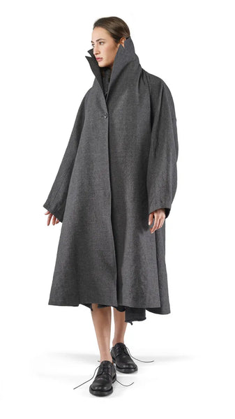 Rundholz AW25 1191207 coat swamp mel