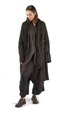 Rundholz AW25 1757202 knitted coat turf