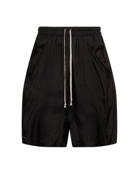 RICK OWENS RICK'S PODS BLACK 100% CUPRO