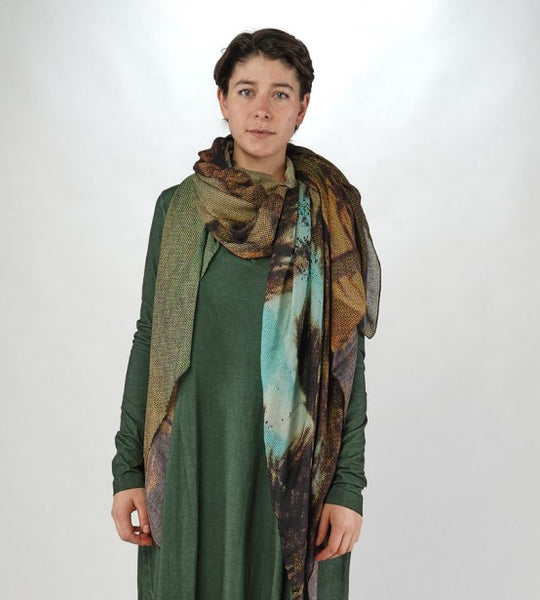 Rundholz AW25 2801401 scarf bermuda