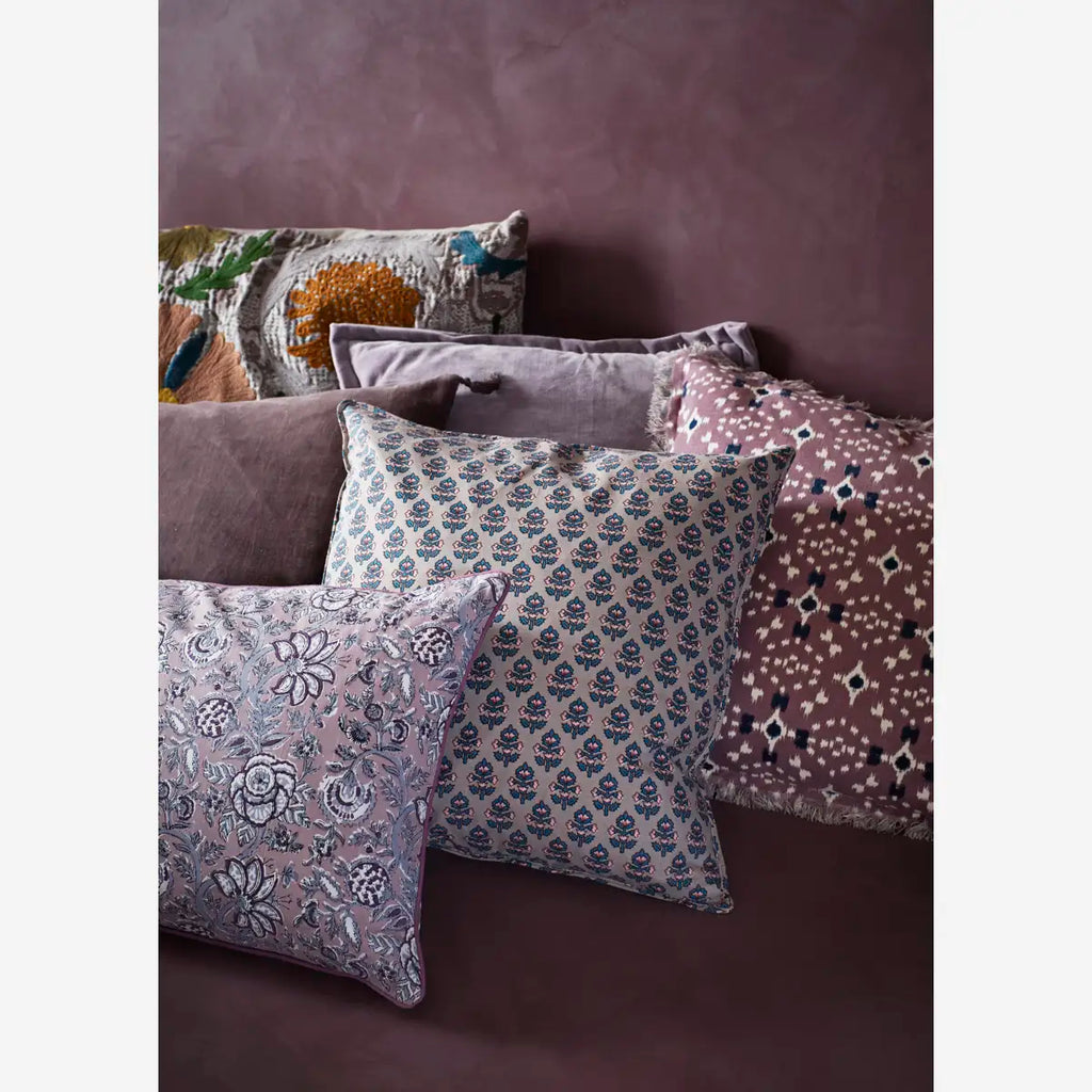 Madam Stoltz Suzani Embroidered Cushion Cover
