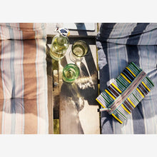 Madam Stolz STRIPED COTTON MATTRESS Blue