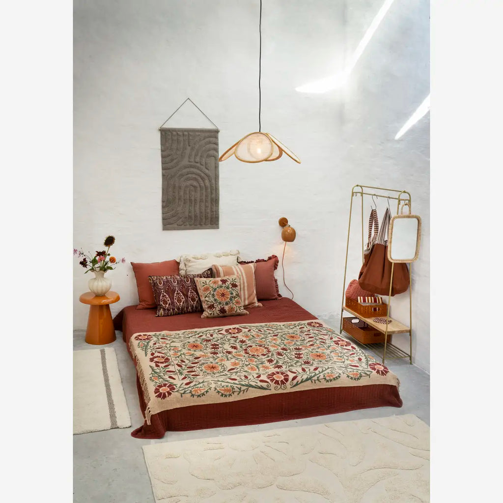 Tufted cotton runner PI-878A