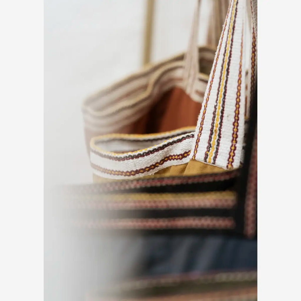 Madam Stoltz Cotton tote bag Blue