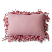 HK Living : Rugged woolen cushion pink (60x40cm)