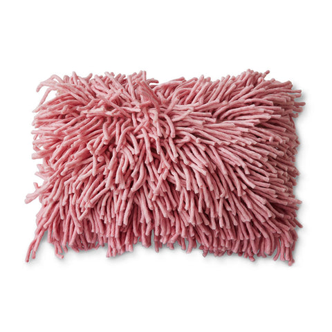 HK Living : Rugged woolen cushion pink (60x40cm)
