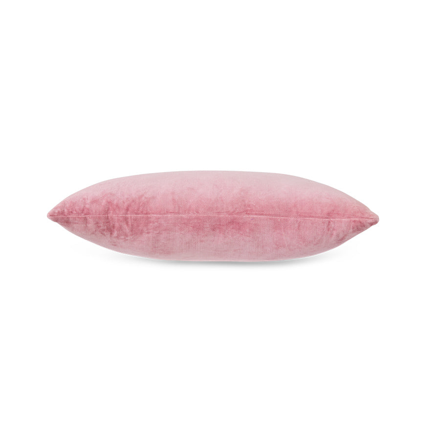 HK Living: Velvet cushion rose 60x40cm