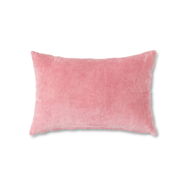 HK Living: Velvet cushion rose 60x40cm