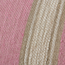 HK Living: Woven striped cushion blush (60x40cm)