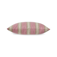 HK Living: Woven striped cushion blush (60x40cm)
