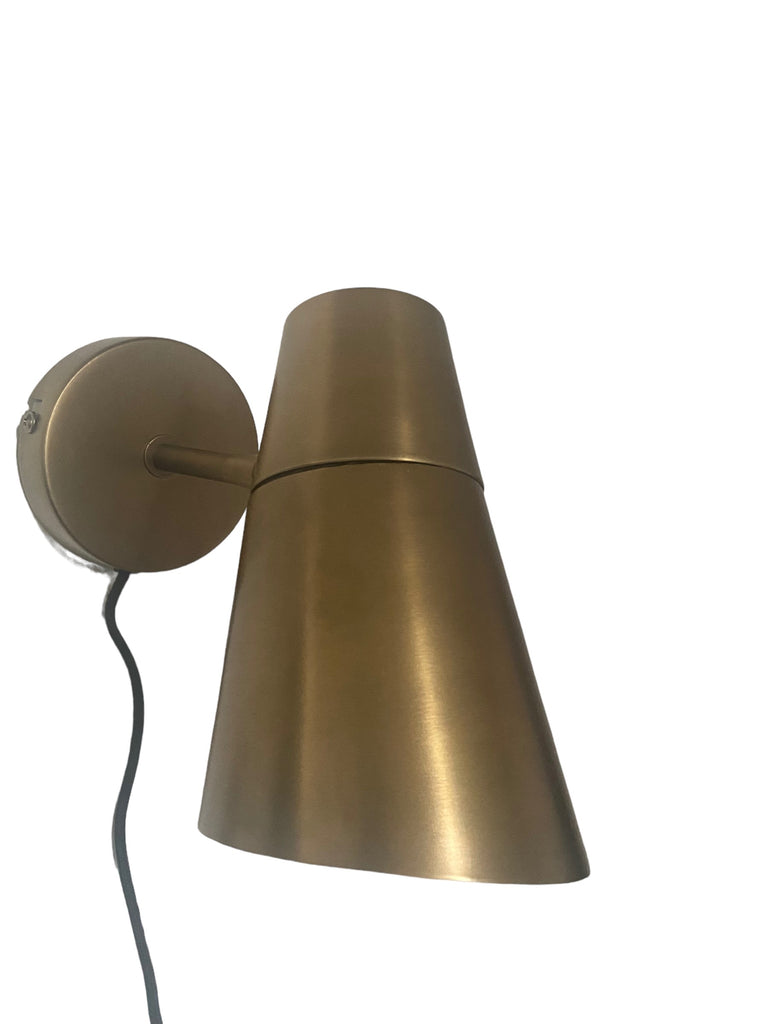 Alya wall lamp - Antique brass finish Iron