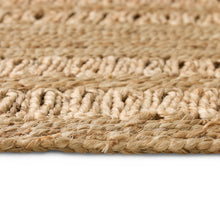 HK Living : Soleil Jute Runner Oval 60x165cm