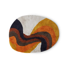HK Living : Bath mat retro swirl 90x120cm