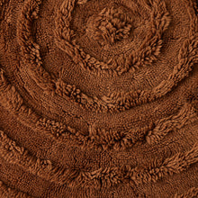 HK Living : Round woolen rug mahogany, Ø150cm