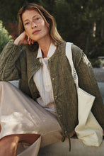 ABRIGO AW26 QUILTED COTTON JACKET KHAKI