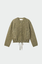ABRIGO AW26 QUILTED COTTON JACKET KHAKI