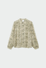 AW26 ART DECO PRINT SHIRT CLAY GREEN MULTICOLOR