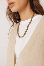 AW26 VICENTE FERRER NECKLACE CHOCOLATE