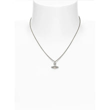 Vivienne Westwood Simonetta Pendant - Platinum / Creamrose Pearl / White Enamel