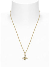 Vivienne Westwood RACHELLE PENDANT - GOLD/WHITE Crystal