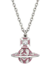 Vivienne Westwood RACHELLE PENDANT - PLATINUM / WHITE Crystal