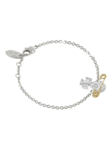 Vivienne Westwood HECTORINA BRACELET - PLATINUM / GOLD / WHITE
