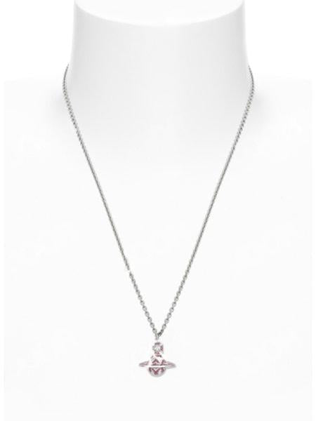Vivienne Westwood RACHELLE PENDANT - PLATINUM / WHITE Crystal