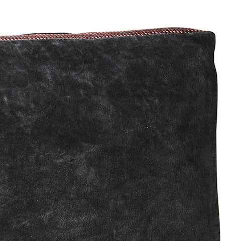 Toulouse Long Seat Cushion - Charcoal Grey