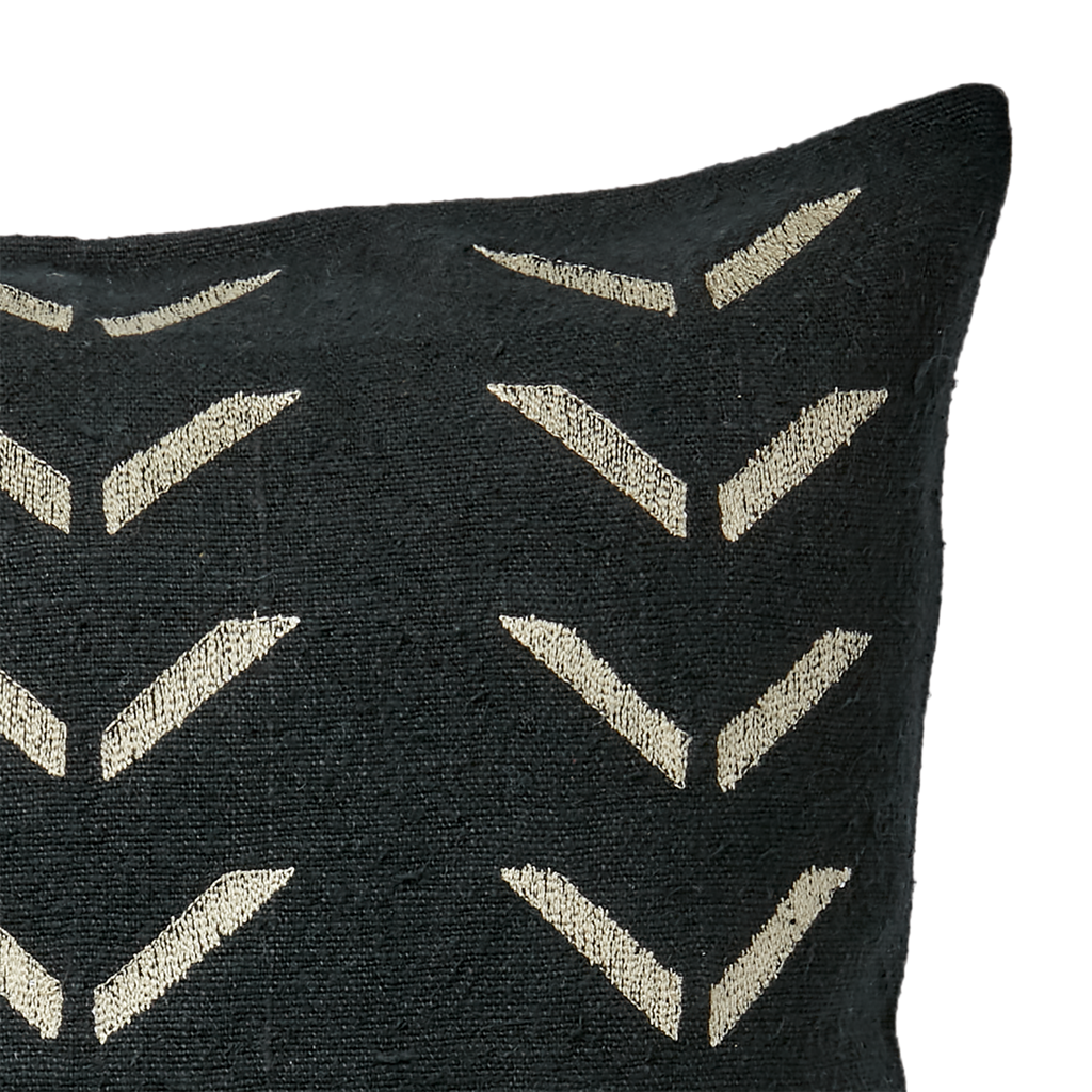FERNANDO Cushion cover, Black